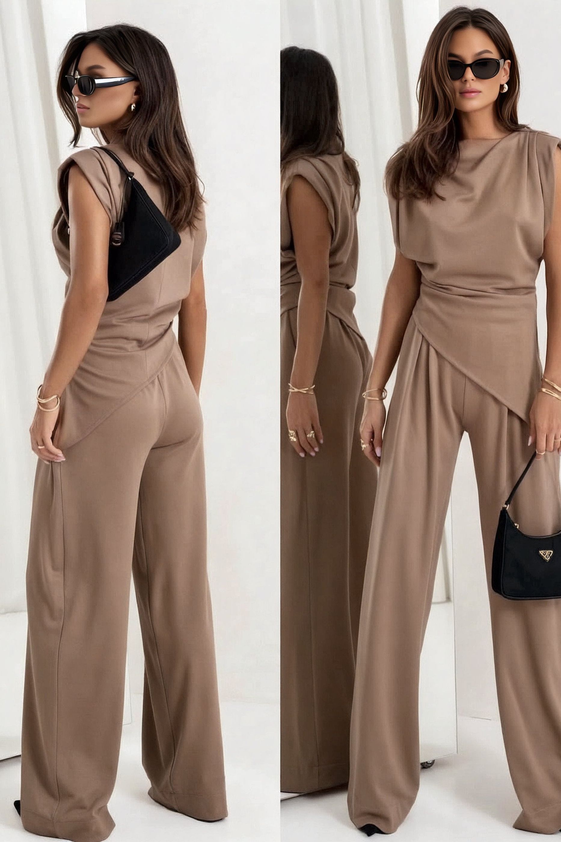 Millie | Sleeveless Two-Piece Set