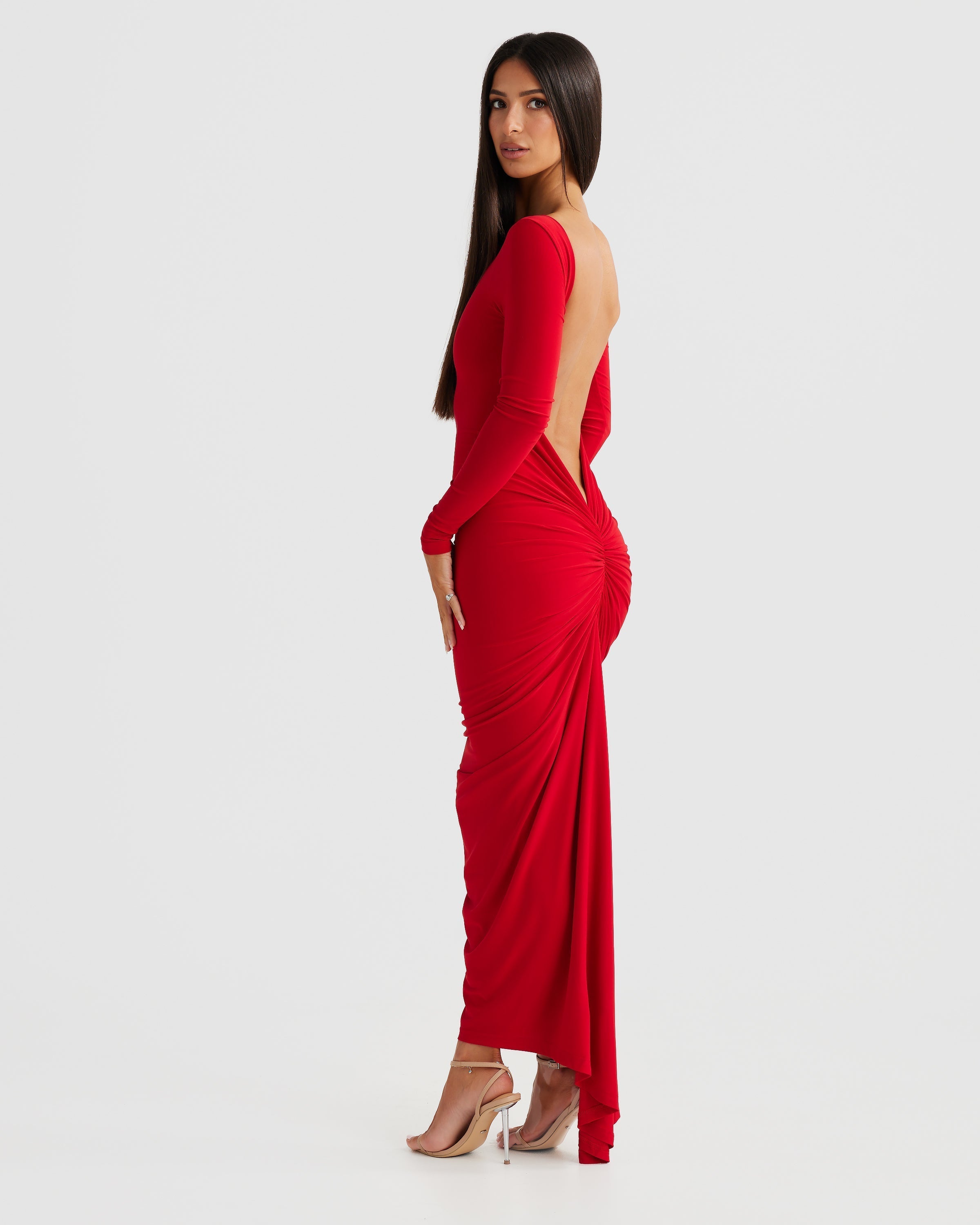 Camily Open Back Dress