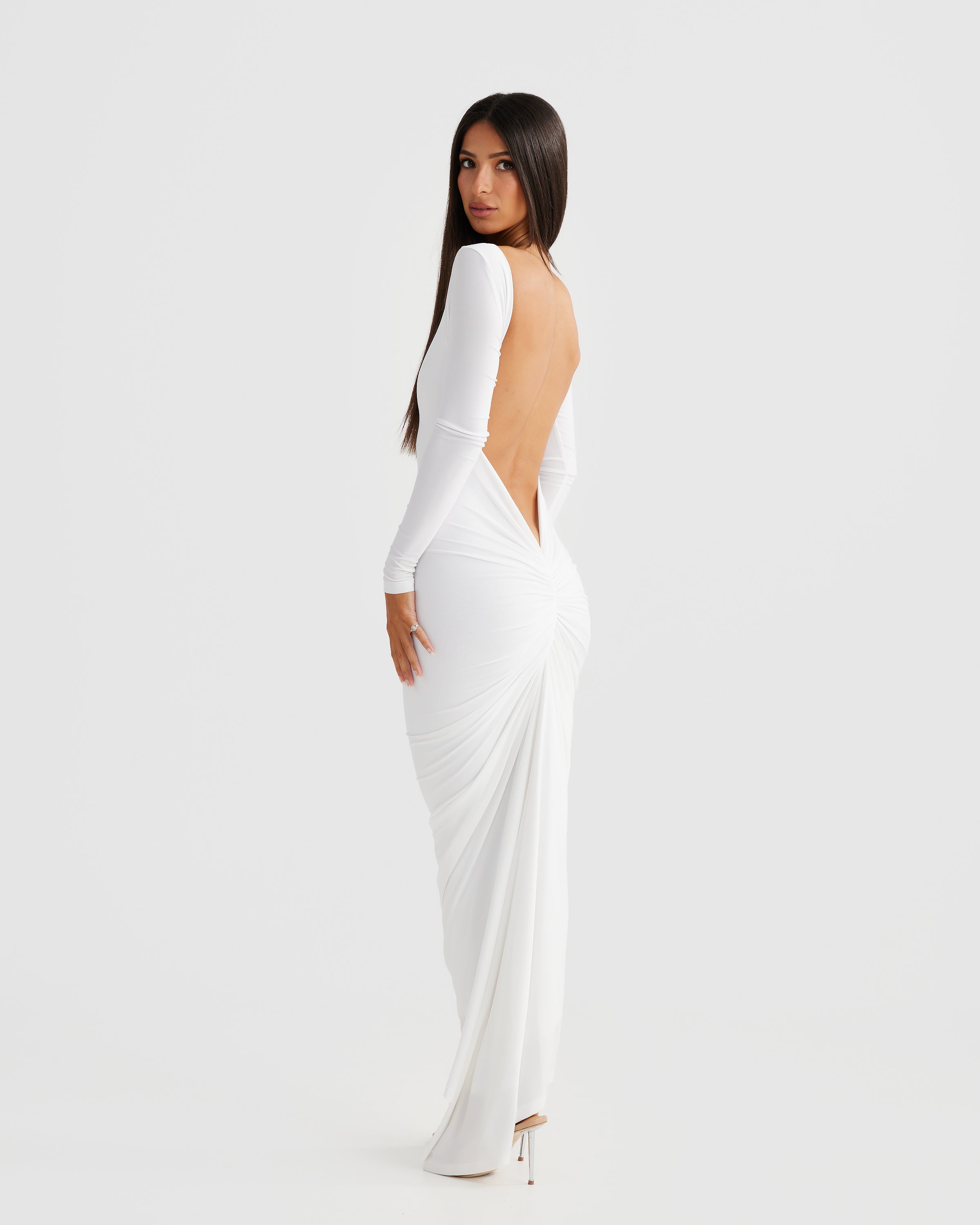 Camily Open Back Dress