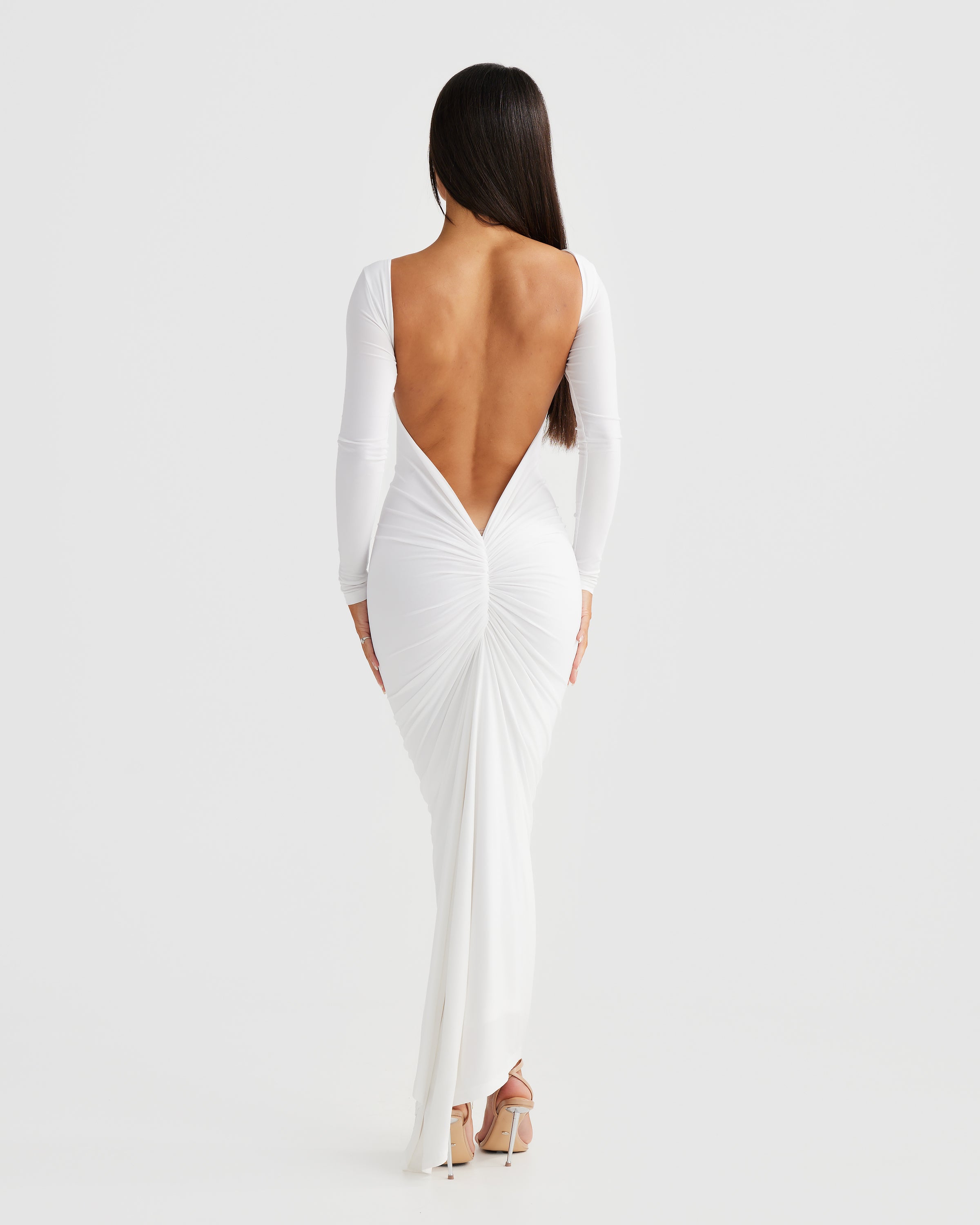 Camily Open Back Dress