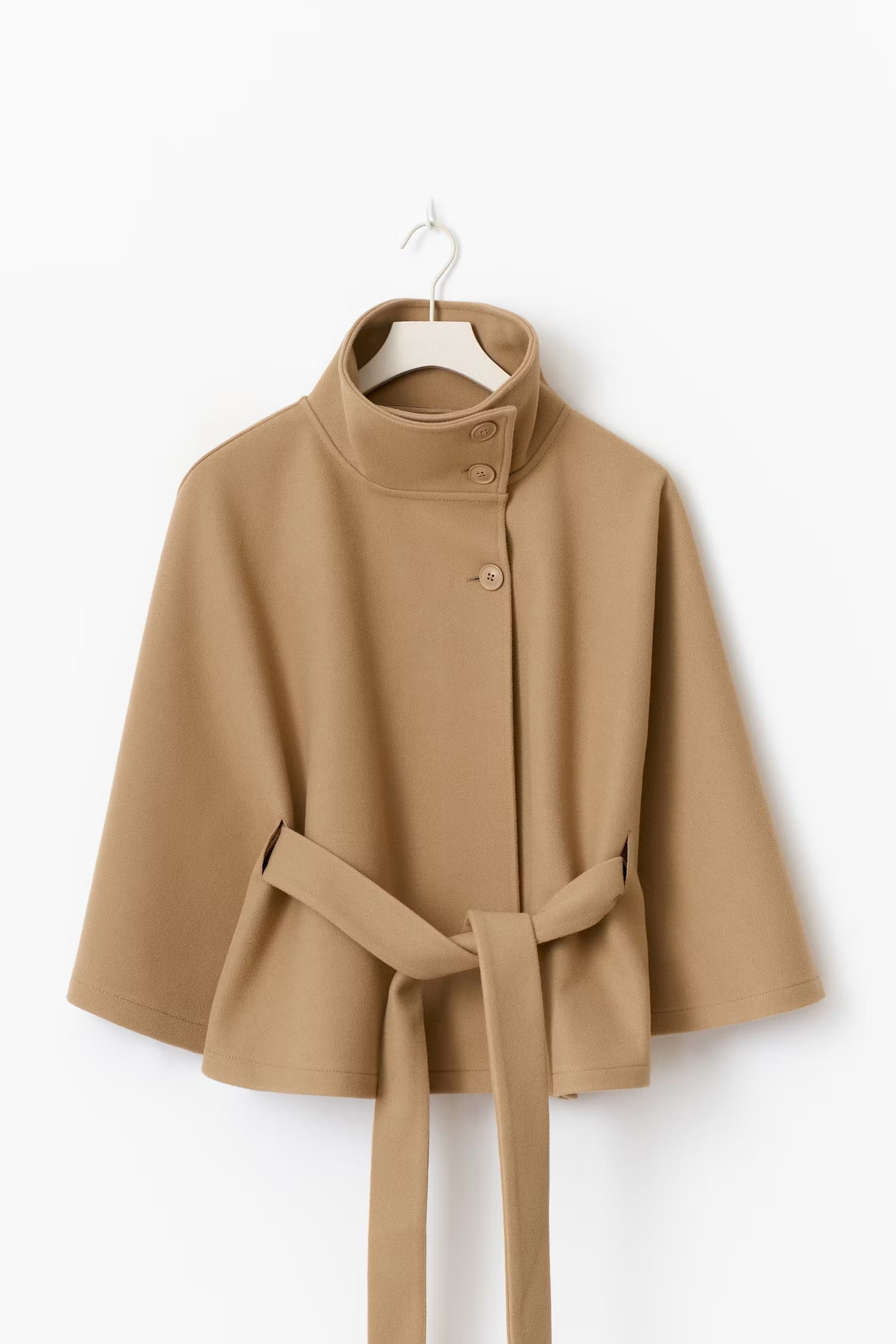Camila | Belt Cape Jacket