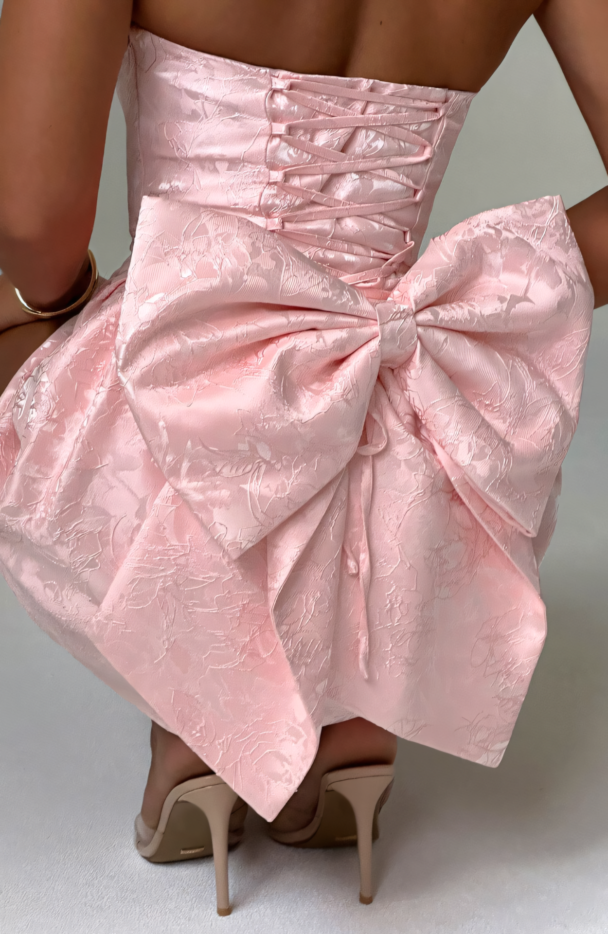 Amy Mini Dress - Blush