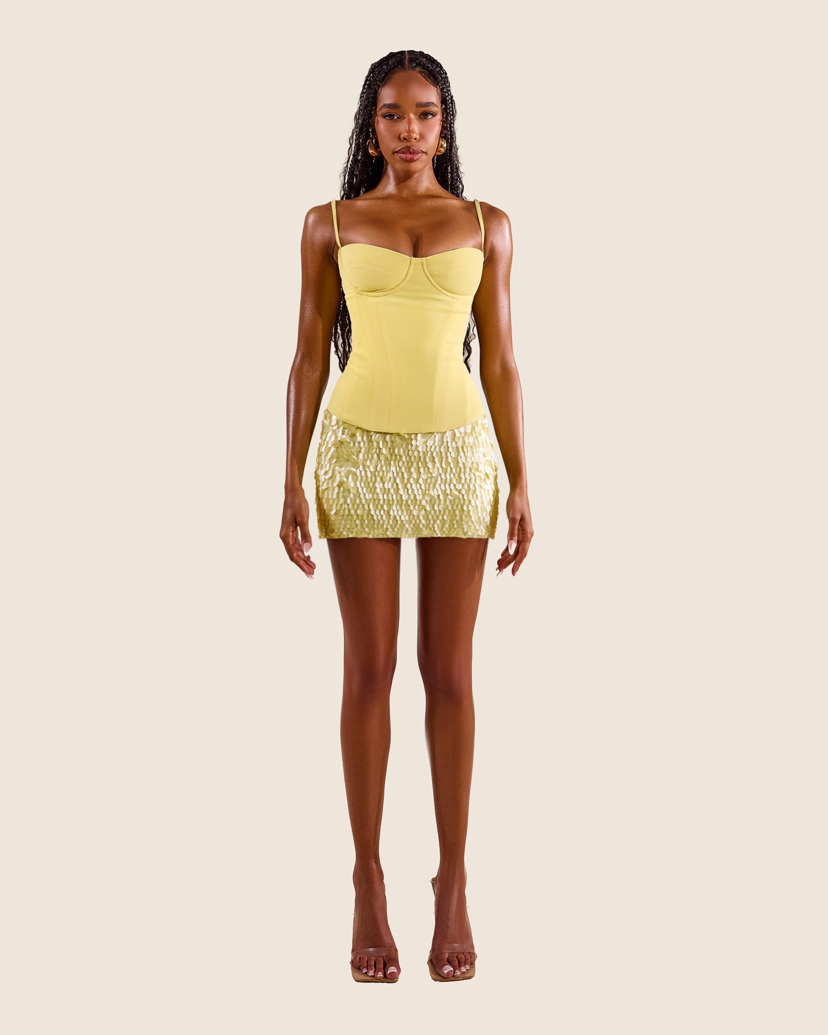 The Shimmi Mini in Lemon