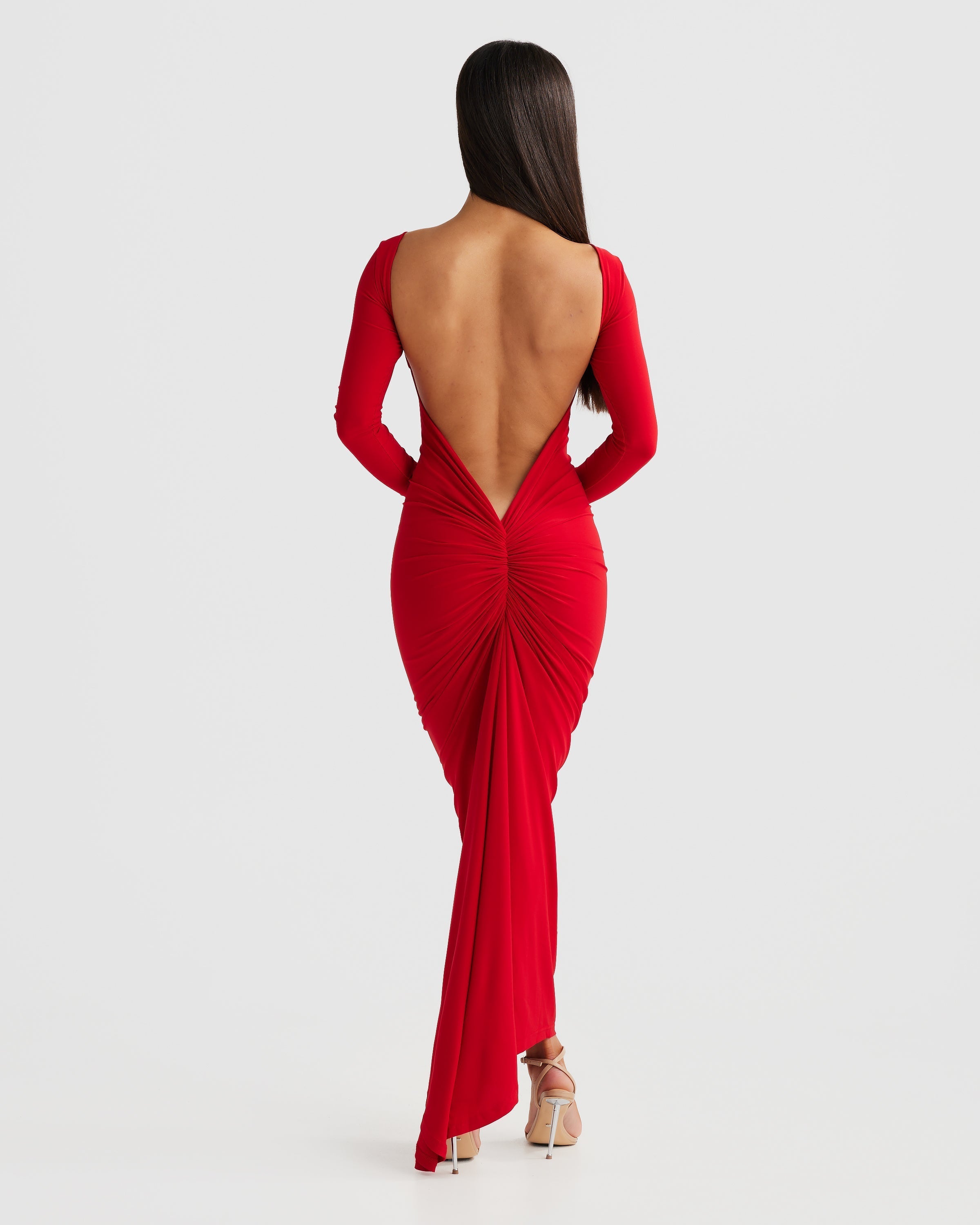 Camily Open Back Dress